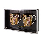 Набор из 2-х кружек Поцелуй (Густав Климт) Carmani