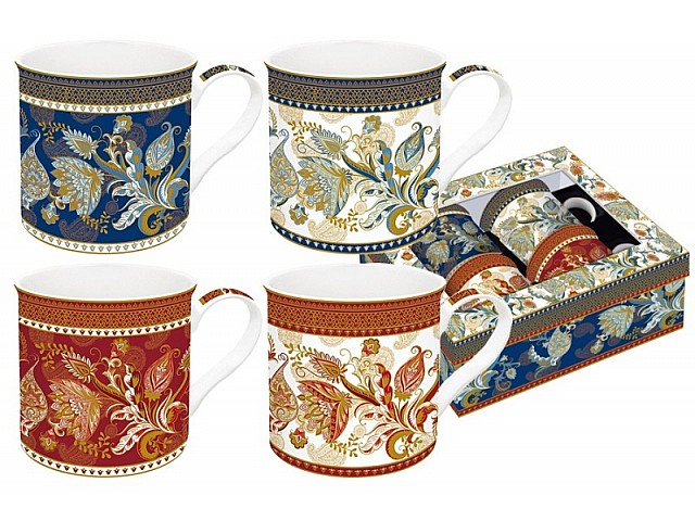 Набор из 4 кружек Шангри-Ла Easy Life (R2S)