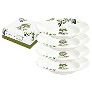 Набор из 4 тарелок для пасты Прованс Easy Life