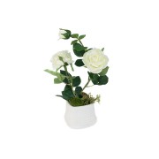 Декоративные цветы Dream Garden Розы белые в вазе