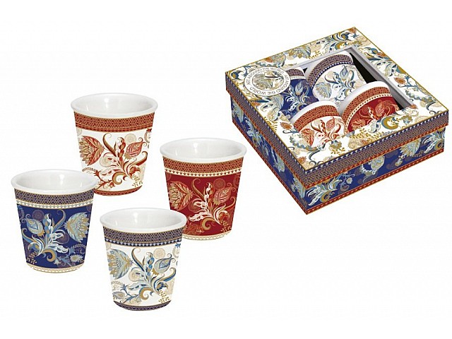 Набор из 4-х кружек для эспрессо Шангри-Ла Easy Life (R2S) 80 мл