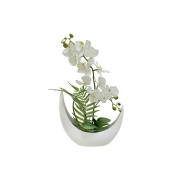 Декоративные цветы Dream Garden Орхидея белая в вазе 42 см
