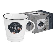 Кружка Кухня в стиле Ретро Easy Life кофе 0,35 л