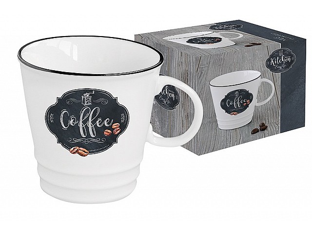 Кружка Кухня в стиле Ретро Easy Life кофе 0,35 л