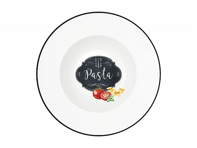 Тарелка для пасты Кухня в стиле Ретро Easy Life (R2S) 30 см