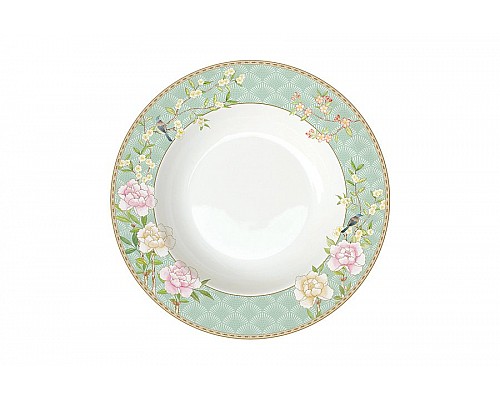 Тарелка суповая Дворцовый парк (салатовый) Easy Life Тарелка суповая Дворцовый парк (салатовый) Easy Life