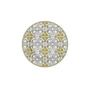 Тарелка десертная Майолика (серая) Easy Life