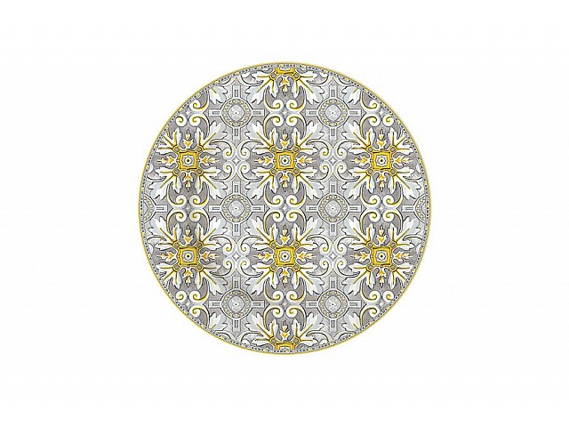 Тарелка десертная Майолика (серая) Easy Life (R2S)