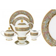 Чайный сервиз Розовый берег Midori 42 предмета на 12 персон