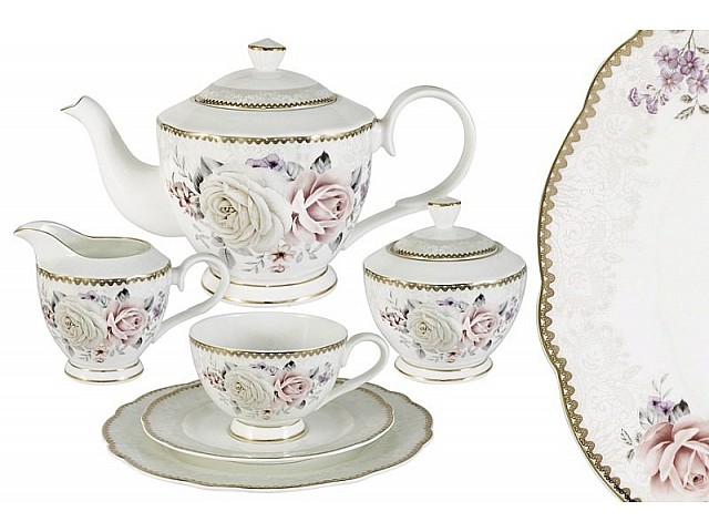 Чайный сервиз Гармония Emily 21 предмет на 6 персон