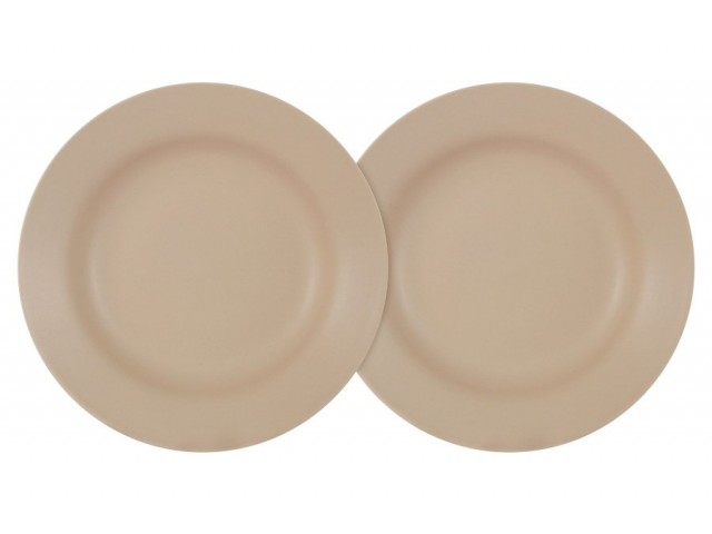 Набор из 2-х суповых тарелок Птичье молоко LF Ceramics 21 см