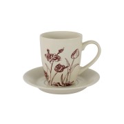 Чашка с блюдцем Эдем LF Ceramics 0,2 л
