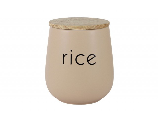 Банка для сыпучих продуктов (рис) Птичье молоко LF Ceramics