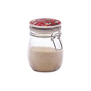 Банка для сыпучих продуктов Земляника