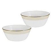 Набор из 2 салатников Бриз Голд Narumi