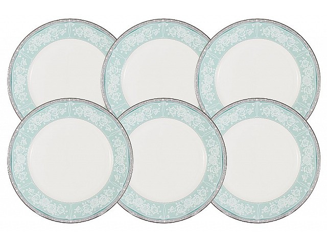 Набор из 6 десертных тарелок 21 см Прикосновение Narumi