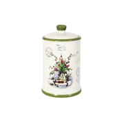 Банка для сыпучих продуктов (чай) Букет Anna Lafarg LF Ceramics