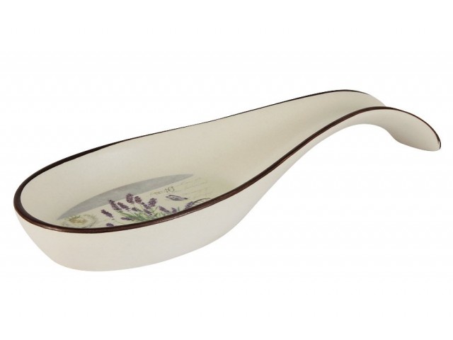 Ложка - подставка Лаванда LF Ceramic