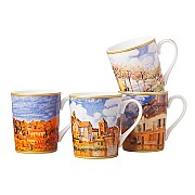 Набор из 4-х кружек Сислей Casa Domani 0,4 л