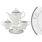 Чайный сервиз Волна Emily 21 предмет на 6 персон