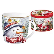 Кружка Снеговик Easy Life 0,35 л