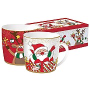 Набор из 2-х кружек Дед Мороз с друзьями Easy Life 0,35 л