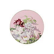 Тарелка десертная розовая Райский сад Stechcol