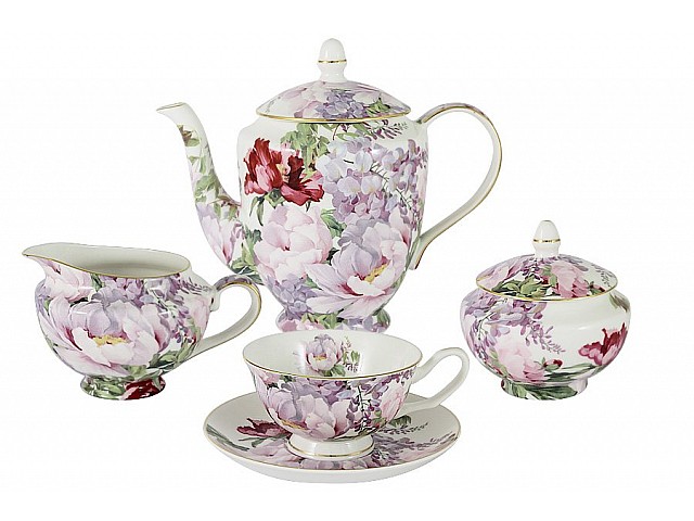 Чайный сервиз Райский сад Stechcol на 6 персон 15 предметов