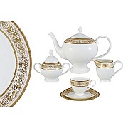 Чайный сервиз Шарлотта Anna Lafarg Emily 21 предмет на 6 персон