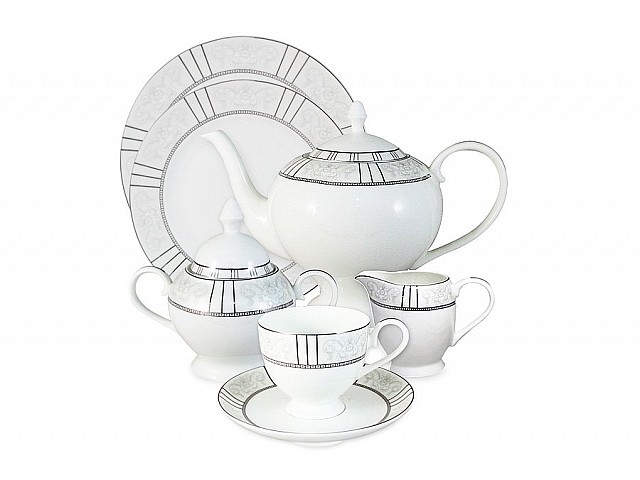 Чайный сервиз Шенонсо Anna Lafarg Emily 40 предметов на 12 персон