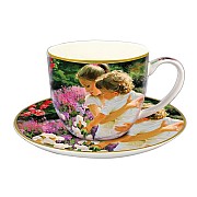 Чашка с блюдцем Carmani Материнство