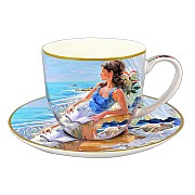 Чашка с блюдцем Carmani У моря