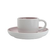 Чашка кофейная с блюдцем Maxwell & Williams Оттенки (розовая)