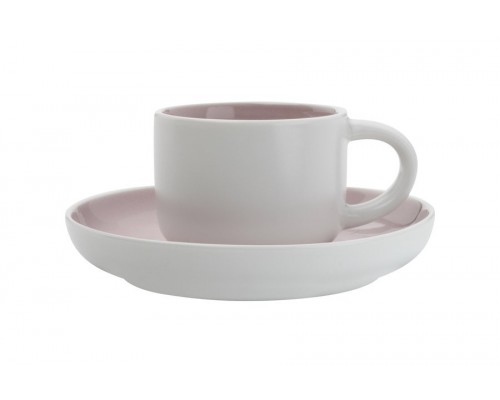 Чашка кофейная с блюдцем Maxwell & Williams Оттенки (розовая)