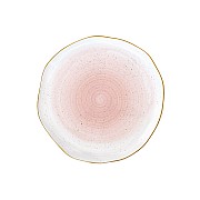 Тарелка Easy Life Artesanal (розовая) 26 см