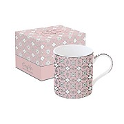 Кружка Геометрия Easy Life (розовая) 0,35 л