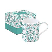 Кружка Рококо (зеленая) Easy Life 0,35 л