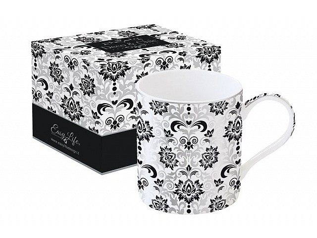 Кружка Рококо (черная) Easy Life (R2S)