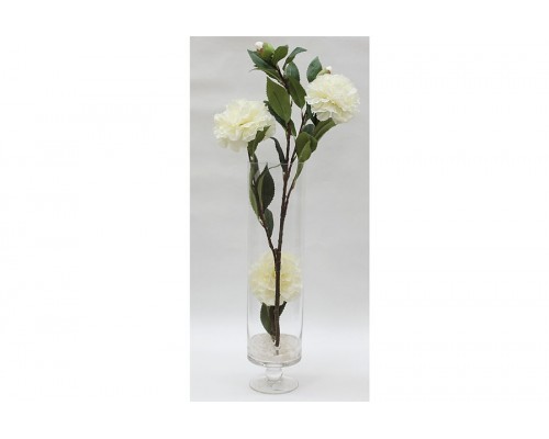 Декоративные цветы Dream Garden Пионы белые в вазе