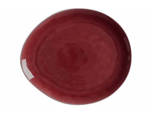 Тарелка овальная большая Artisan (Гранатовый) Maxwell & Williams