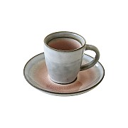 Кофейная чашка с блюдцем Origin (пыльно-розовая) Easy Life 75 мл