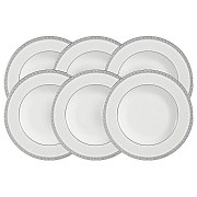 Набор из 6 суповых тарелок Луна Narumi