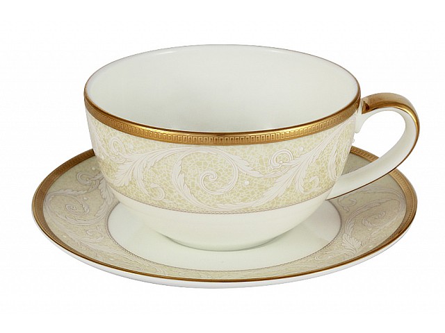 Чашка с блюдцем 0,36 л Ноктюрн Голд Narumi