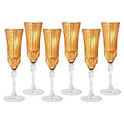 Набор бокалов для шампанского Same Адажио янтарная