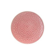 Тарелка обеденная (розовая) Ambiente Easy Life R2S
