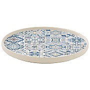 Тарелка обеденная (синяя) Casadecor Easy Life R2S