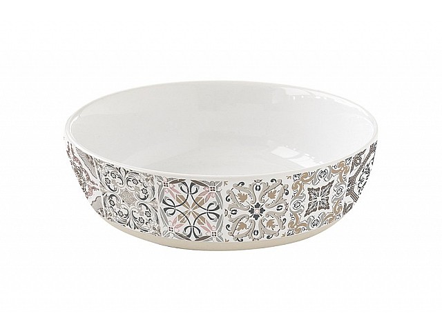 Тарелка суповая (серая) Casadecor Easy Life R2S