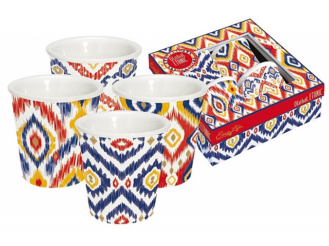 Набор из 4-х кружек для эспрессо Икат Easy Life R2S 100 мл