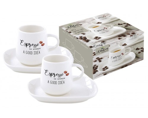 Набор для кофе Kitchen Elements Easy Life 0,1 л на 2 персоны Набор для кофе Kitchen Elements Easy Life 0,1 л на 2 персоны