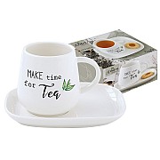 Чашка с блюдцем Kitchen Elements Easy Life R2S 0,28 л
